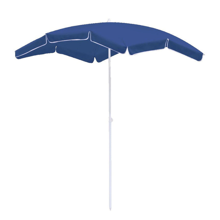 Wolketon 2*1.55m Blau Sonnenschirm Garten Schirm Marktschirm Ampelschirm Kurbel Schirm
