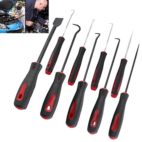 Hengda Haken Schaber & Nadel Set Montagehaken Dichtung Demontage 9 tlg