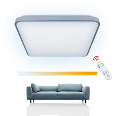 VINGO 60W Dimmbar Quadrat LED Deckenleuchte