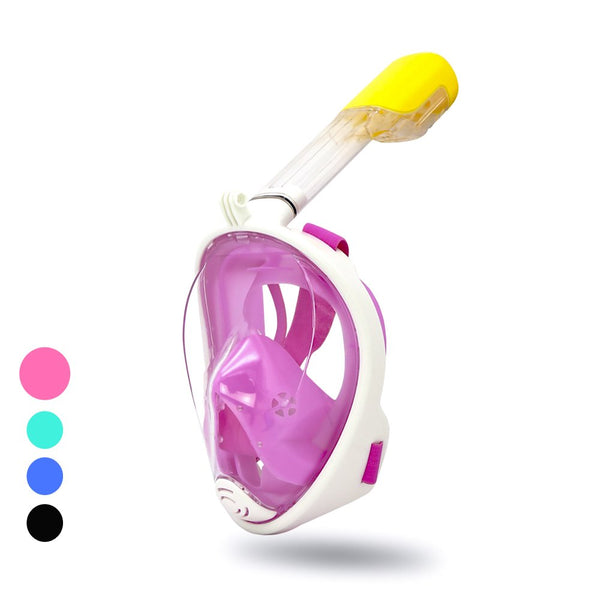 Schnorchelmaske Rosa Tauchmaske Größe L/XL