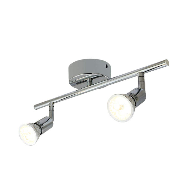 Hengda 2x 4W Warmweiß GU10 Deckenspot 2 flammige Leuchten