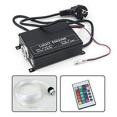 Hengda 5W 12V 16 Farben RGB LED Glasfaser Stimmungslichter