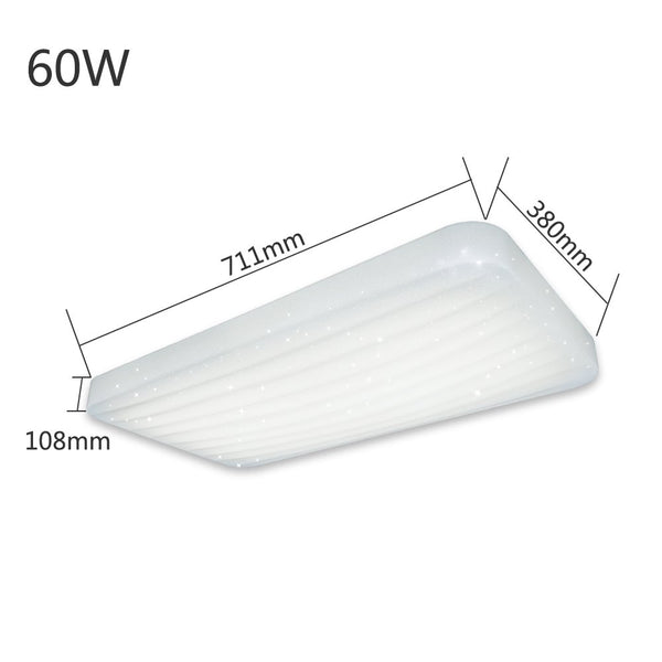 Vingo 60W Farbwechsel LED Deckenleuchte Starlight Effekt