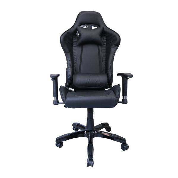 Wolketon Bürodrehstuhl Racing Stuhl Chefsessel Einstellbare Schwarz