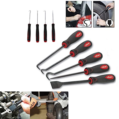 Hengda Haken Schaber & Nadel Set Montagehaken Dichtung Demontage 9 tlg