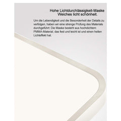 VINGO 60W Dimmbar Quadrat LED Deckenleuchte