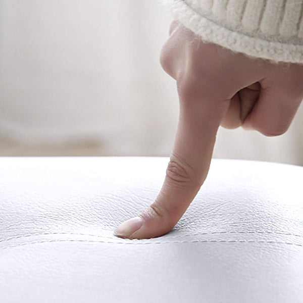 Wolketon Weiß Faltbar Sitzhocker Aufbewahrungsbox 110*38*38cm