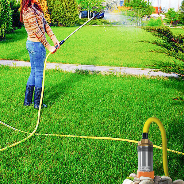 Tiefbrunnenpumpe 0.75 kW Sandverträglich Brunnenpumpe Tauchpumpe Schaltautomatik