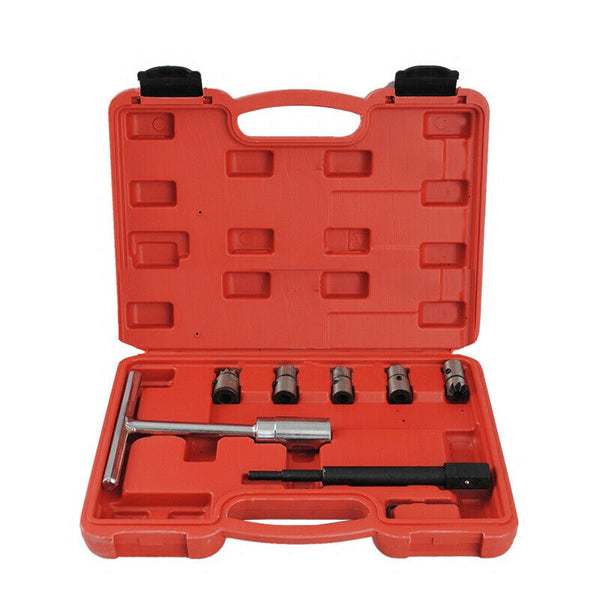 7 tlg CDI Injektor Fräser Dichtsitz Satz Injektoren Einspritzdüsen Dichtung