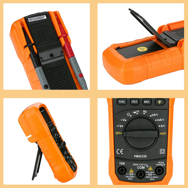 Digital Multimeter Tester Voltmeter Amperemeter Spannungsprüfer Spannung