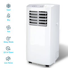 Hengda Klimagerät Lüfter 4in1 Mobile Klimaanlage 7000 BTU Klima R290 mit Wifi Controller