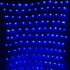 2 * 2M LED Lichternetz Lichterkette mit 204 LEDs Weihnachten mit Steuerbox Netz-ineinander greifen