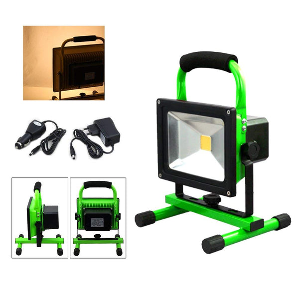 Hengda 30W Warmweiß Grün LED Akku lampe 4000MA Beleuchtung