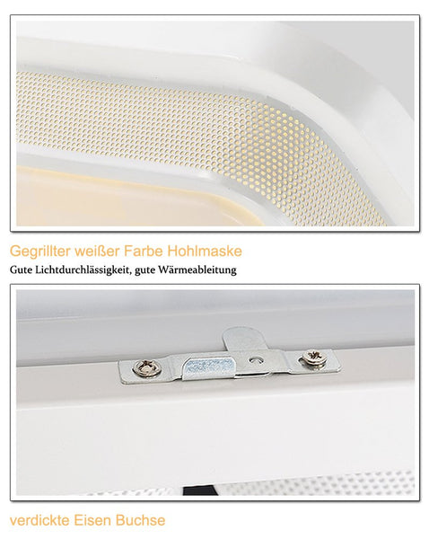 Hengda 64W Design LED Kaltweiß Deckenlampe