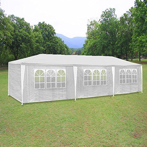 3x9M Weiß Wasserdicht Pavillons
