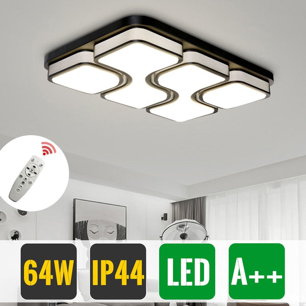 Hengda 64W LED Deckenlampe Dimmbar