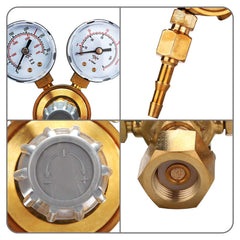 Hengda Druckminderer MINI Druckregler für Argon/CO2 Schutzgas Zu MIG/MAG WIG TIG Schweißgerät Mehrwegflaschen