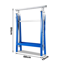 Wolketon 2X Gerüstbock Klappbock Bis 250 kg Mit Abrutschsicherung
