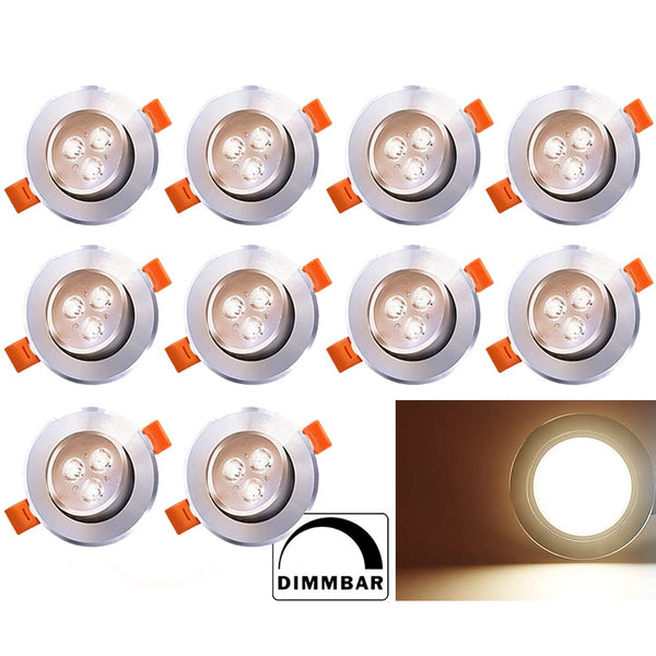 hengda-10x-3w-dimmbar-warmweiß-einbaustrahler-deckenstrahler