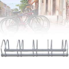 Hengda Fahrradständer für 5 Fahrräder Fahrradhalter Mehrfachständer