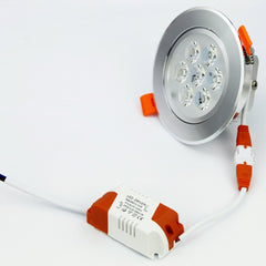 Hengda 70 Stück 7w LED Einbauleuchten Warmweiss [Energieklasse A++]