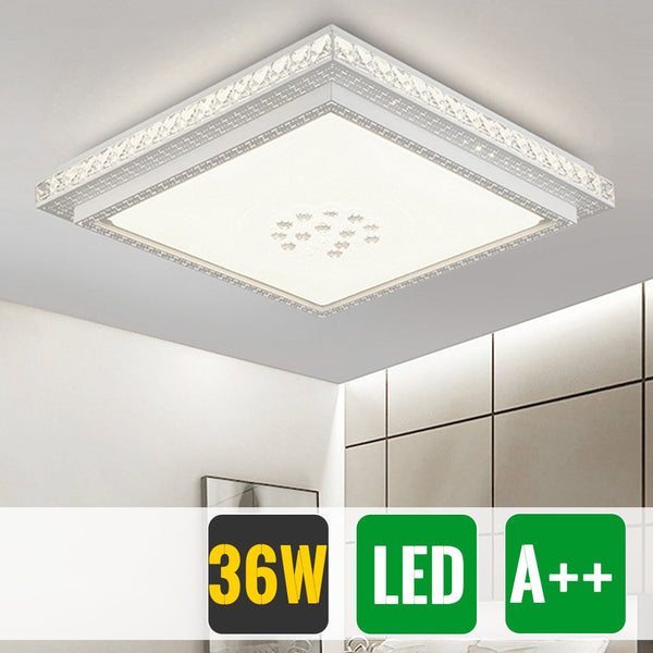 Hengda 36W LED Weiß Deckenbeleuchtung Starlight Effekt Kristall