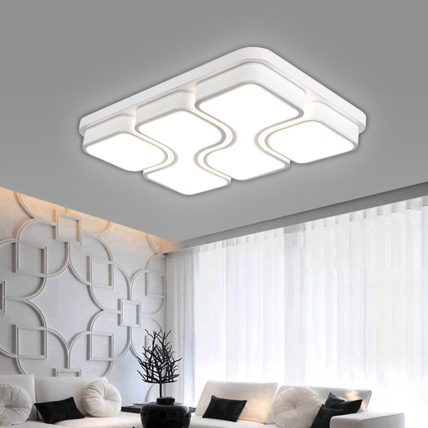 Hengda 64W Design LED Kaltweiß Deckenlampe