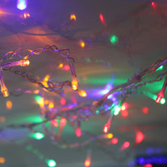 Hengda® 10m 200 LED RGB Eiszapfen Weihnachtslichterkette Lichterkette