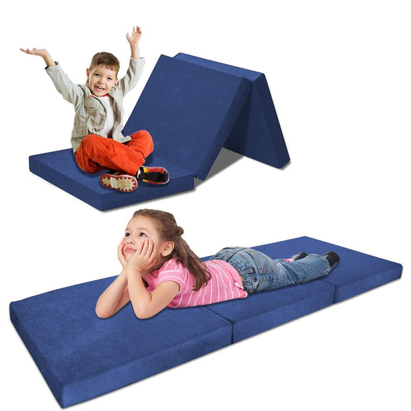 Wolketon Blau Klappmatratze 195x120x7cm bis 100kg belastbar