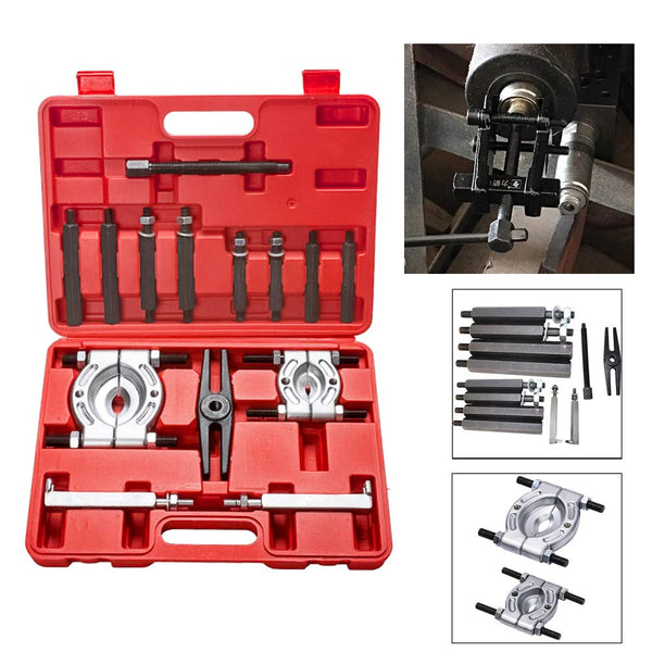Wolketon 14 tlg. Lager Abzieher Werkzeug Set Polradabzieher Trennmesser Kit Lagerauszieher Kugellager