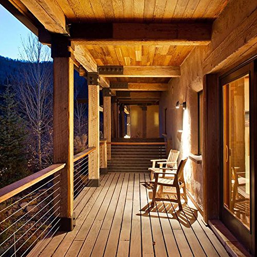 Hengda 30W Warmweiß LED Strahler IP65 Schwarz Akku Fluter