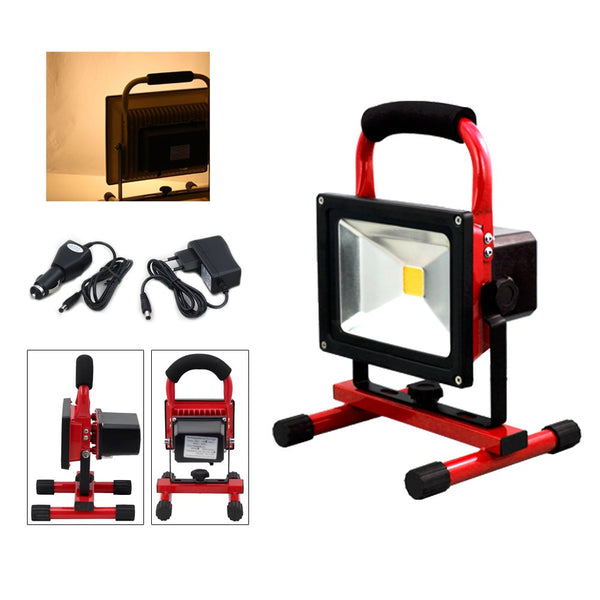 Hengda 30W Akku Fluter LED laterne IP65 Warmweiß