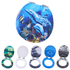 Toilettensitz mit Absenkautomatik Ozean WC-Sitz