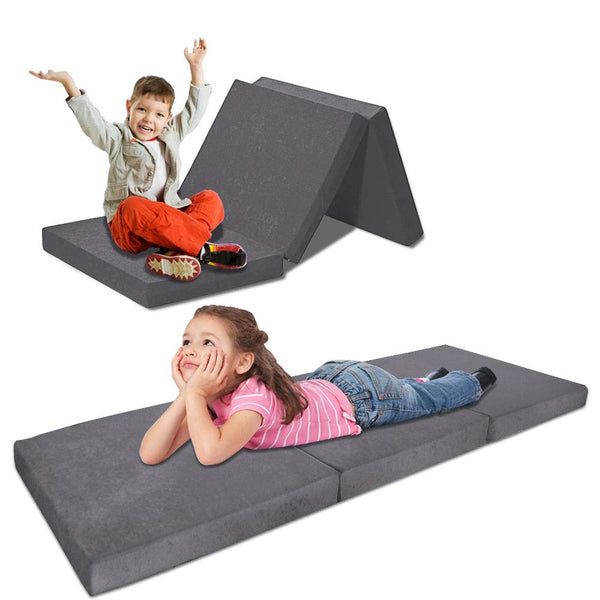 Wolketon Grau Klappmatratze 195x80x9cm bis 100kg belastbar