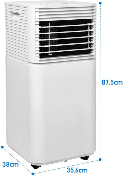 Mobiles Klimagerät 7.000 BTU/h 4-in-1 Klimaanlage Eco R290 Aircondition Weiß