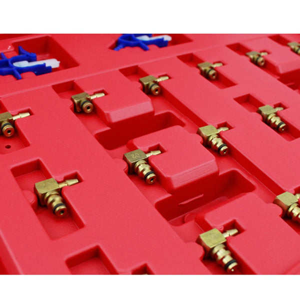 Injektor-Rücklauf Mengenmesser für Common Rail Tester Diesel Rücklaufmenge bis zu 6 Einspritzdüsen