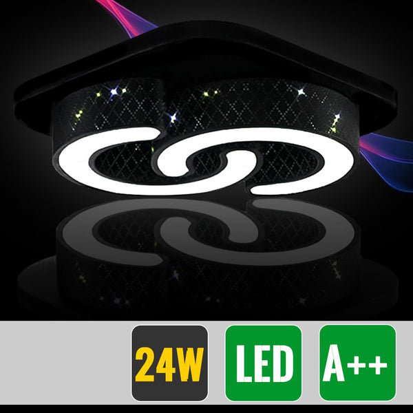 Hengda 72W LED Deckenlampe Weiß