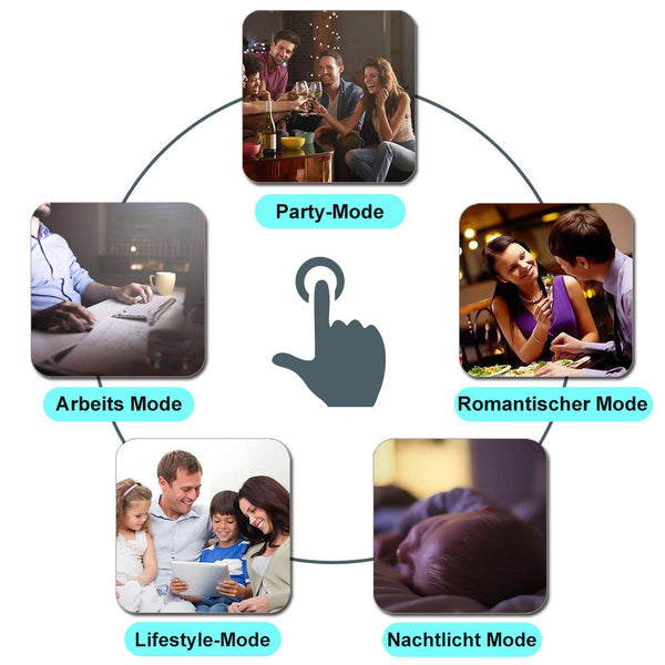 Vingo 16W Farbwechsel Rund LED Deckenleuchte