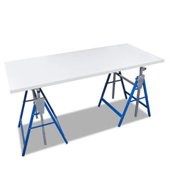 Wolketon 2X Gerüstbock Klappbock Bis 250 kg Mit Abrutschsicherung