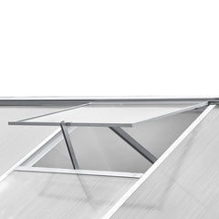 Hengda Gewächshaus Glashaus Aluminium Hof Polycarbonat Treibhaus UV beständig  3,3m²-11,6m²