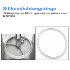 5 Liter Wurstfüllmaschine Wurstfüller Wurst Vertikale Edelstahl Wurstmaschine