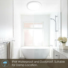 Hengda 24W LED Deckenleuchte Badlampe Wohnzimmer Deckenlampe Farbwechsel 3in1