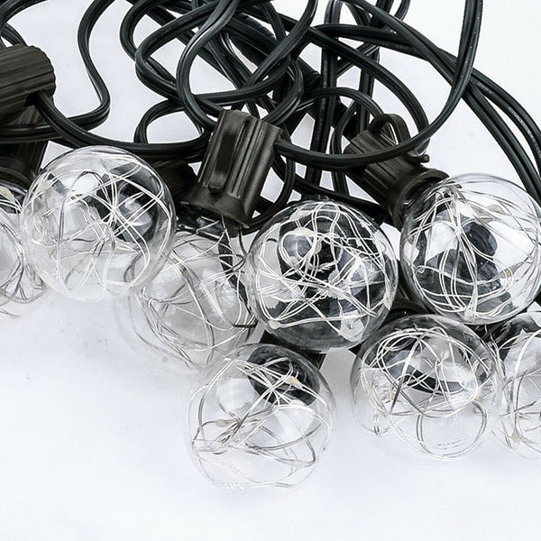 Lichterkette Globe Glühbirnen Birnen Lichterkette Fernbedienung Bunt Wasserdich