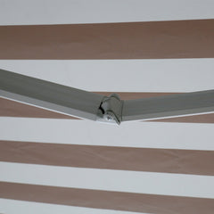 2.5*2M/ 3*2.5M/ 3.6*3M Halbe Kassettenmarkise Beige / Anthrazit