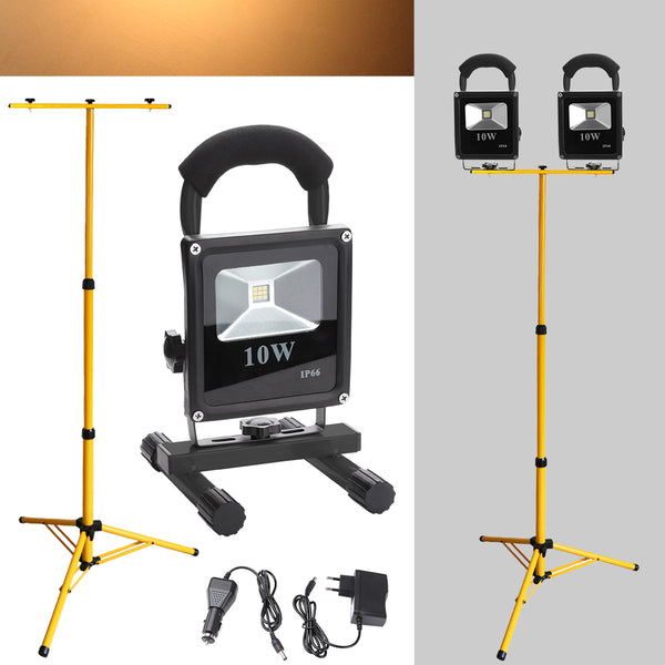 hengda-2x-10w-led-warmweiss-schwarz-akku-strahler-mit-teleskop-stativ