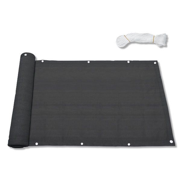 Balkonsichtschutz Doppelseitige Beschichtung Witterungsbeständig Garten Doppelseitiger Druck Balkonstoff Sonnenschutz