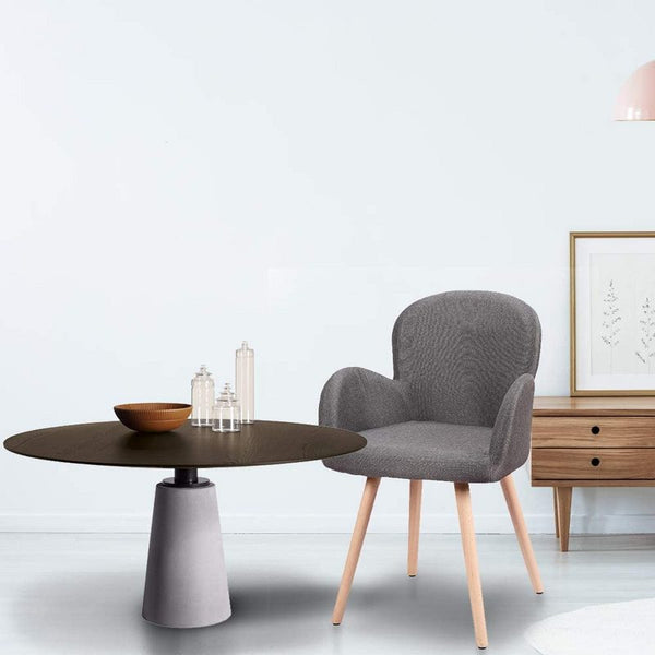 2/4 x Stuhl (mit Installationszubehör) braun