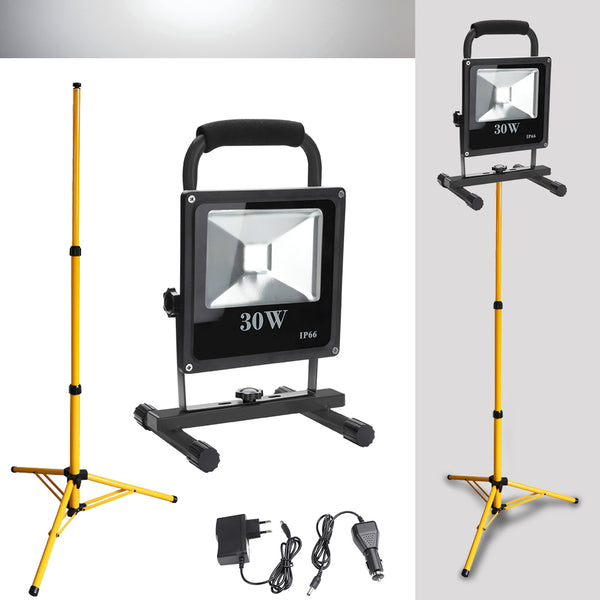 hengda-30w-led-kaltweiss-schwarz-akku-strahler-mit-teleskop-stativ