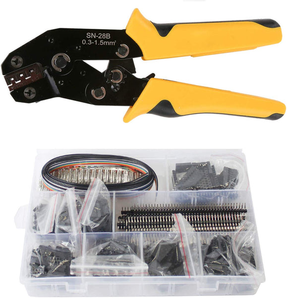 Hengda Crimpzange Kabelschuhe Set 1550 Stk. für 0,1-1 mm²