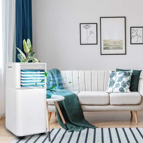 Mobiles Klimagerät 7.000 BTU/h 4-in-1 Klimaanlage Eco R290 Aircondition Weiß